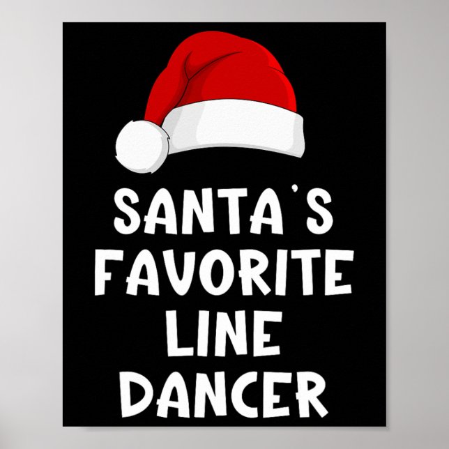 Poster Papais noeis de Natal Favoritos Dancer da Linha Fu (Frente)