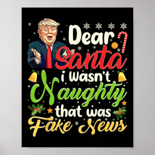 Poster Papais noeis de Natal Notícias falsas Engraçadas X