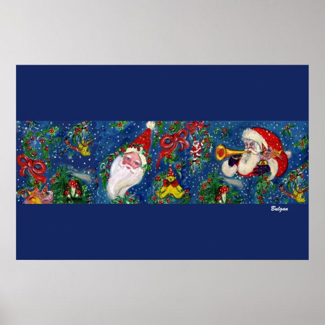 POSTER PAPAIS NOEIS E NATAL À NOITE (Frente)