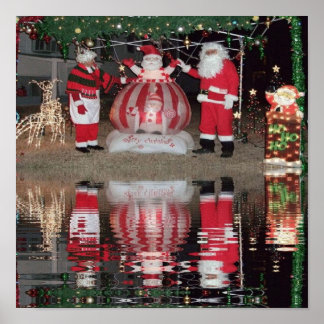 Pôster Papais noeis e Sra. Claus