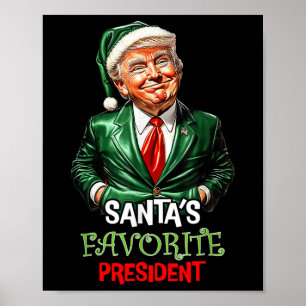 Poster Papais noeis Engraçados do Presidente Favorito Tru