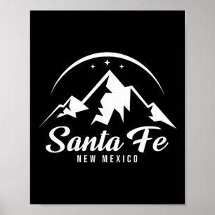Poster Papais noeis Fe Novo México Ski Resort Esquiando S