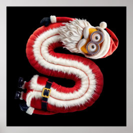 Poster Papais noeis - letra S