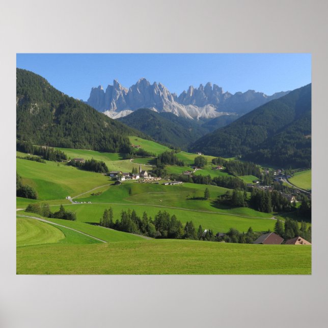 Poster Papais noeis Maddalena Dolomites (Frente)