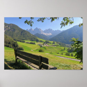 Poster Papais noeis Maddalena Dolomites Itália