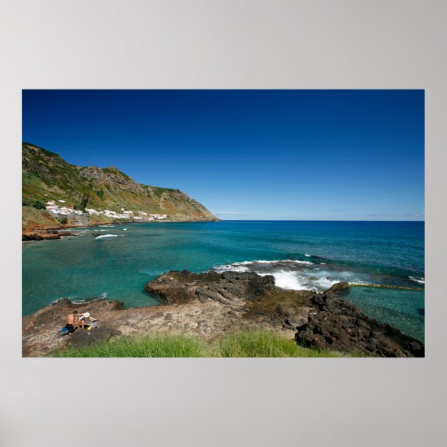 Pôster Papais noeis Maria - Açores (Frente)