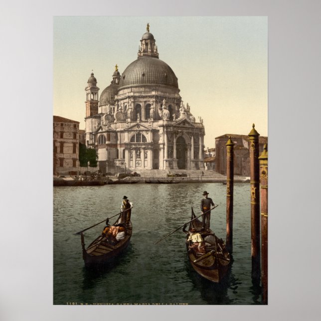 Poster Papais noeis Maria della Salute I, Veneza, Itália (Frente)