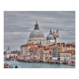 Pôster Papais noeis Maria della Salute, Veneza Itália