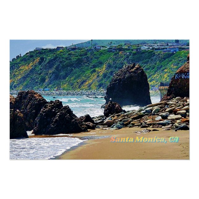 Pôster Papais noeis Monica, CA (Frente)