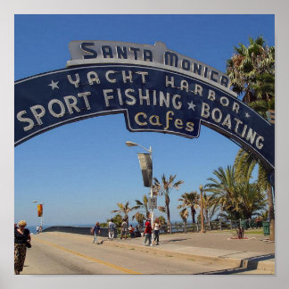 Poster Papais noeis Monica Pier