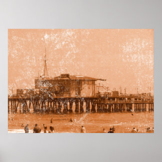 Poster Papais noeis Monica Pier