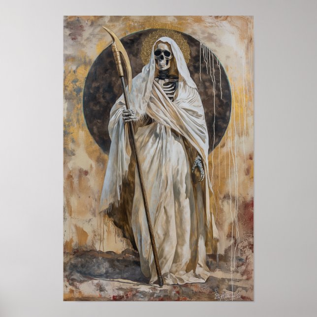 Poster Papais noeis Muerte Orientação e Proteção Divina (Frente)