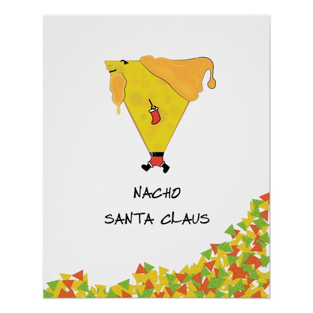 Pôster Papais noeis Nacho com Chips (Frente)