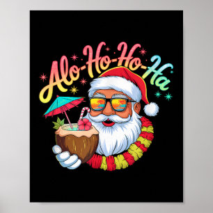 Poster Papais noeis surpreendentes havaianos Alo-ho-ha su