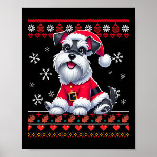 Poster Papais noeis X-mas suados, Miniatura, Cachorro C