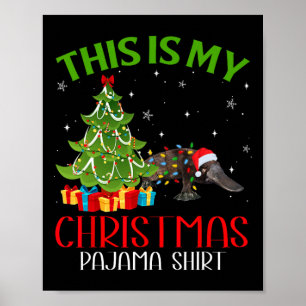 Poster Papais noeis Xmas Engraçados Luzes Este É Meu Cris
