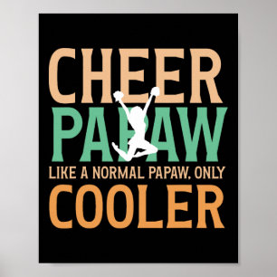 Poster Papaw Cheer Legal De Um Papaw Cheerleader Papaw Ch