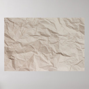 Poster Papel de embrulho de textura em papel