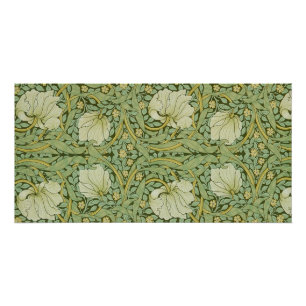 Pôster Papel de Parede Floral Azul Pimpinela de William M