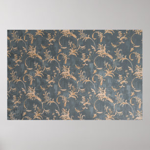 Poster Papel de parede para ornamentação de vintagem de r