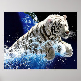 Pôster Papel de parede Tigre