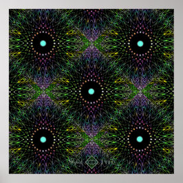 Poster Papel de Parede Trippy