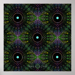 Poster Papel de Parede Trippy
