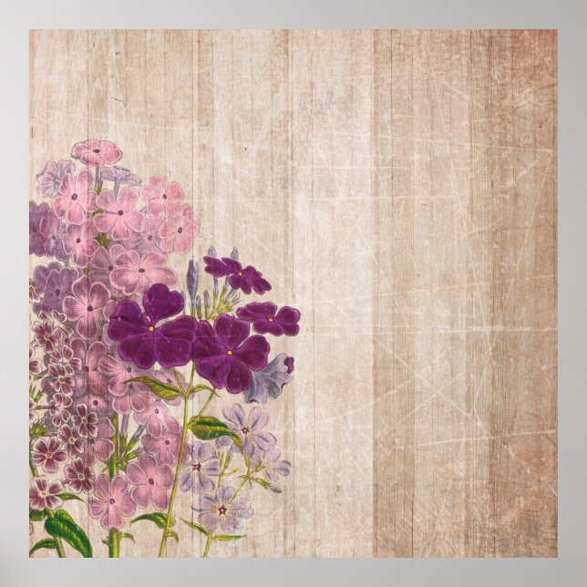 Poster Papel de raspagem de fundo (Frente)