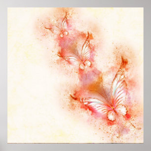 Poster Papel de raspagem de fundo