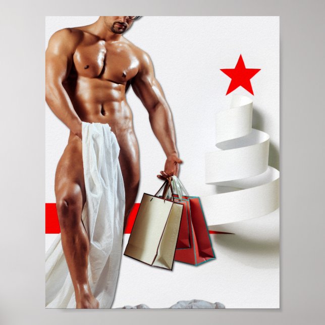 Poster Papel espiral branco do SlipperyJoe's compras de N (Frente)