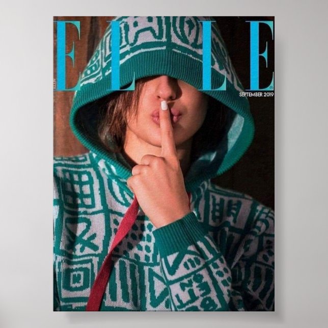 Poster Papel para Cartazes Elle Print, Valor (Matte) (Frente)