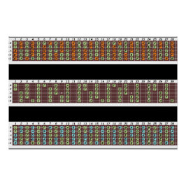 Pôster Papel Poster de Notas de Bass (Semibrilho)