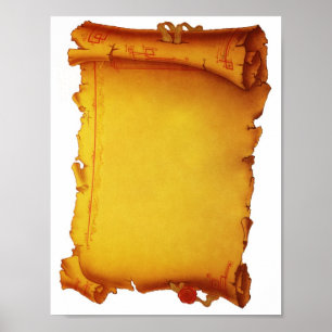 Pôster Papel velho