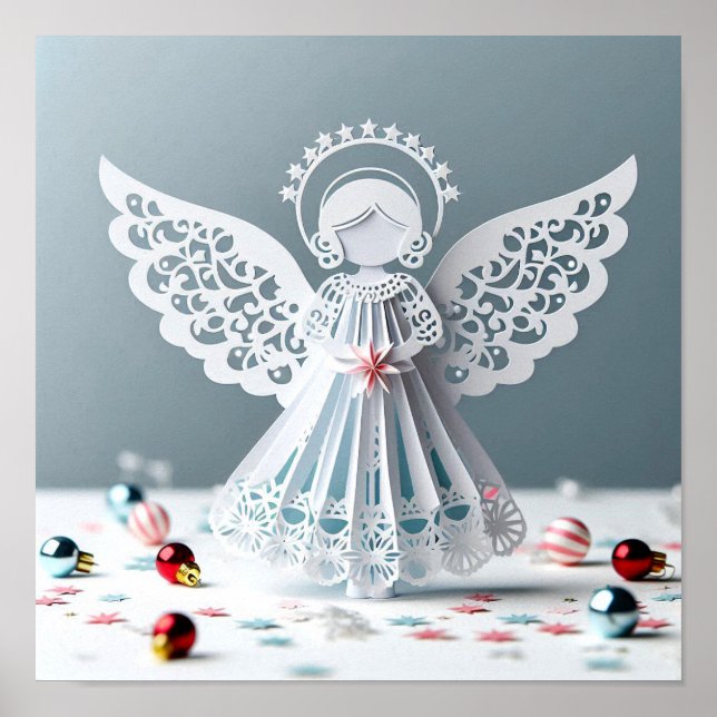 Poster Papelão Artesanatos de Natal (Frente)