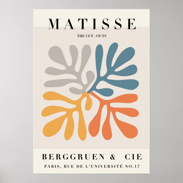 Poster Papiers Coupes (Frente)