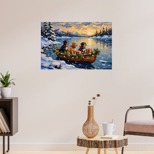 Poster Papillon Christmas Boat Holiday (Sala de Estar 3)
