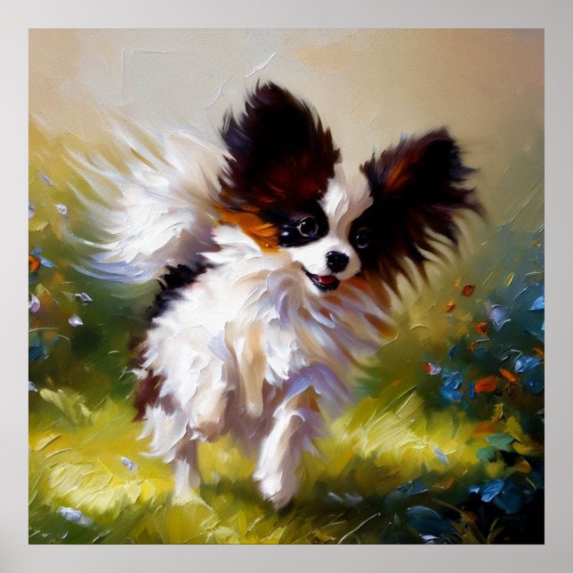Poster Papillon Dog (Frente)