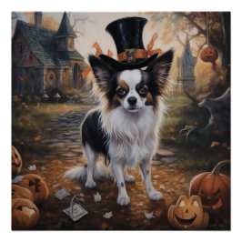 Pôster Papillon Pumpkins Halloween Scary