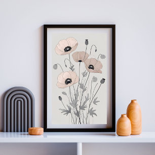 Poster Papoulas Sussurrantes IV – Botânica de Flores Silv