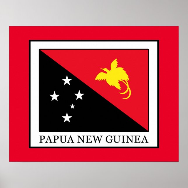 Pôster Papua-Nova Guiné (Frente)