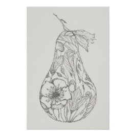 Pôster Papyrus Rose by Raye Semone