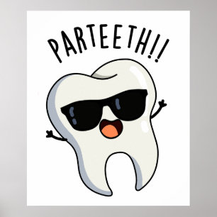 Poster Par-teeth Piadas Dentárias Divertidas