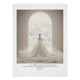 Pôster Para a noiva que ele ama. Brilhante