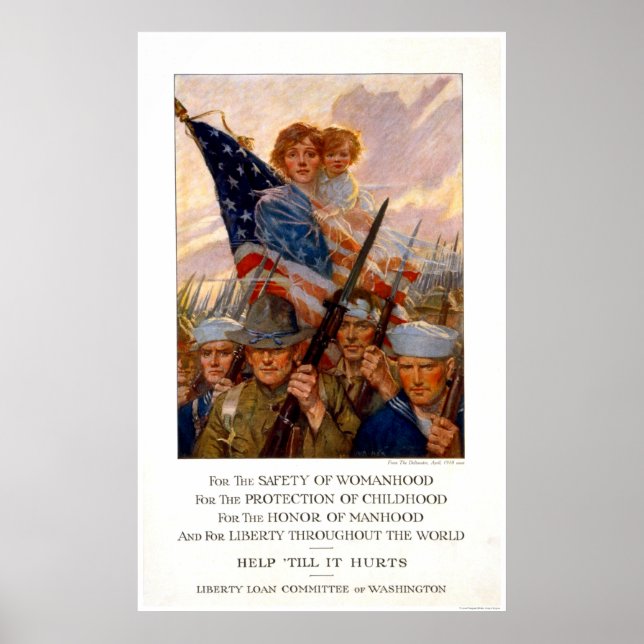 Pôster Para a segurança da mulher...Ajude até que doa (Frente)