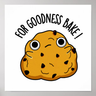Poster Para Assar De Bondade Comida Engraçada Lança