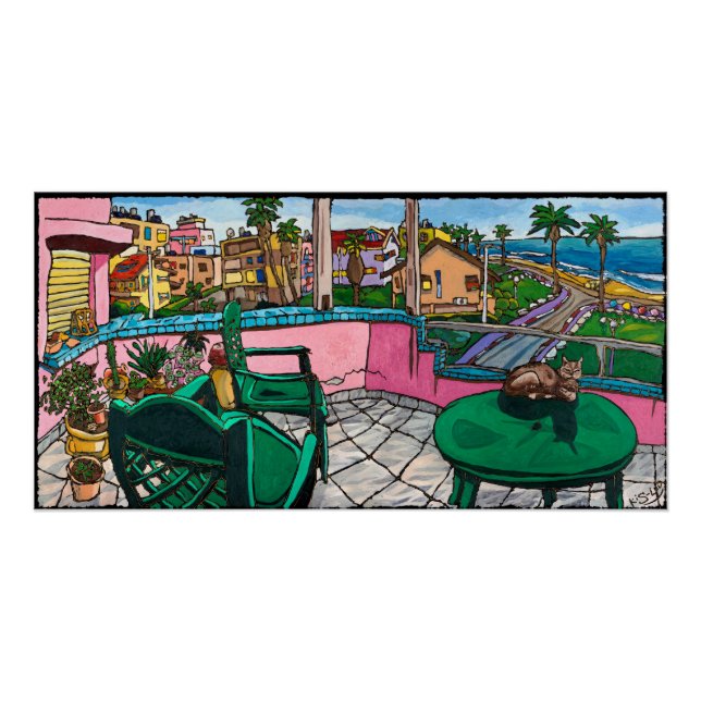 Pôster Para casa perto do mar, Jonathan Kis-lev Poster (Frente)