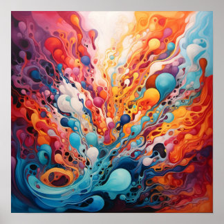 Poster Para cima, para cima e para fora