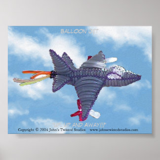 Pôster Para cima, para fora!!