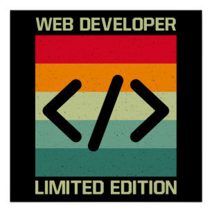 Pôster Para desenvolvedores de Web