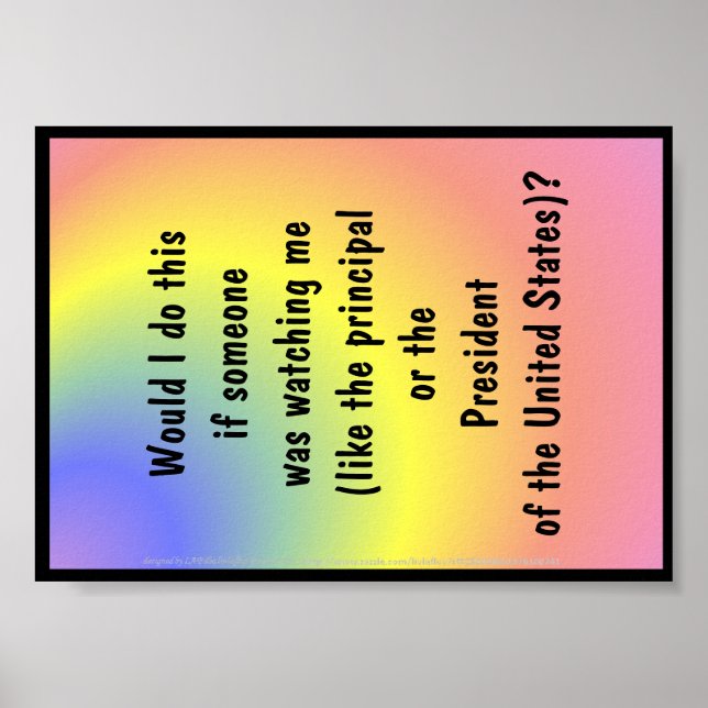 Poster para Desenvolvimento de Caracteres (Frente)